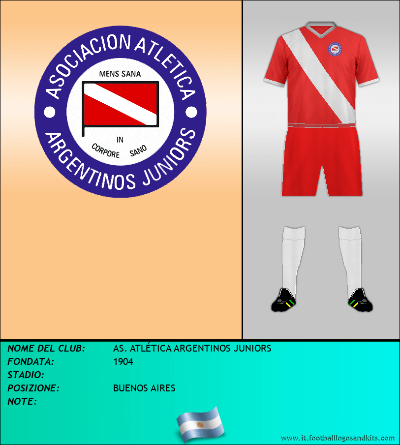 Logo di AS. ATLÉTICA ARGENTINOS JUNIORS