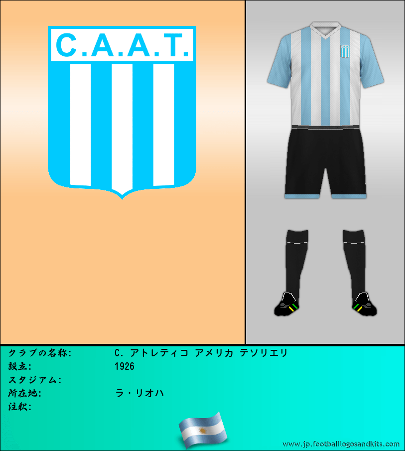 のロゴC. アトレティコ アメリカ テソリエリ