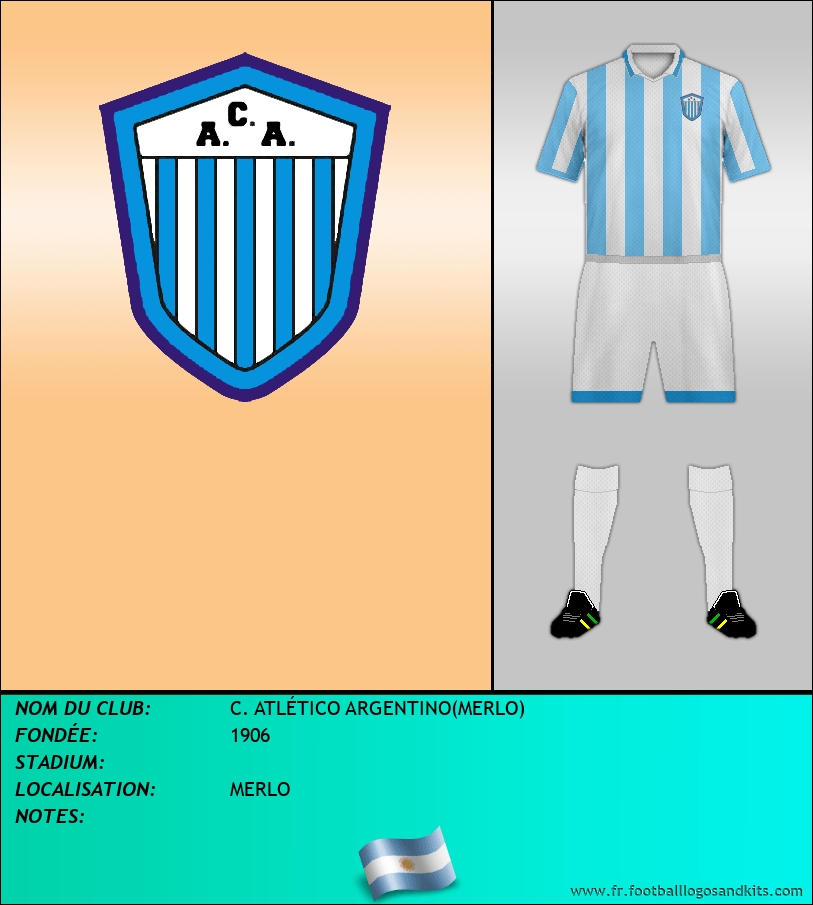 Logo de C. ATLÉTICO ARGENTINO(MERLO)
