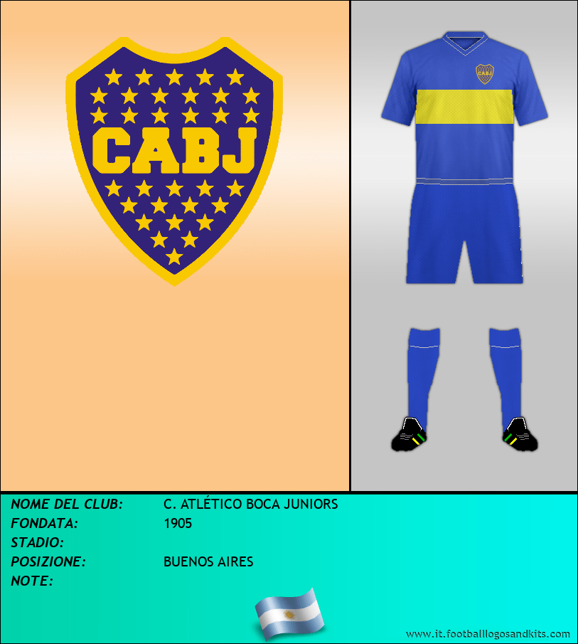 Logo di C. ATLÉTICO BOCA JUNIORS