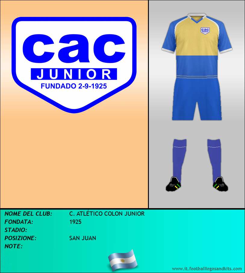 Logo di C. ATLÉTICO COLON JUNIOR