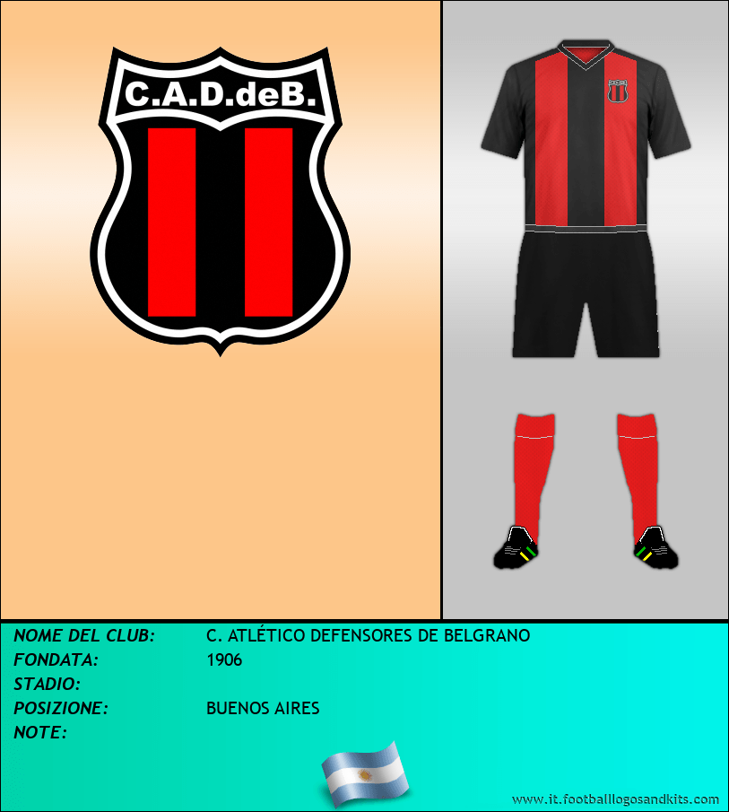 Logo di C. ATLÉTICO DEFENSORES DE BELGRANO