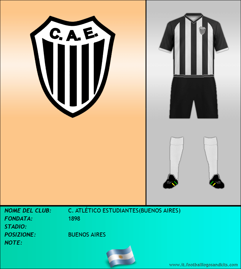 Logo di C. ATLÉTICO ESTUDIANTES(BUENOS AIRES)