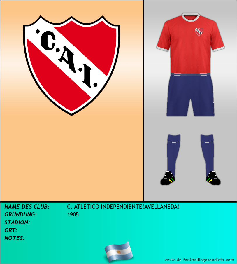 Logo C. ATLÉTICO INDEPENDIENTE(AVELLANEDA)
