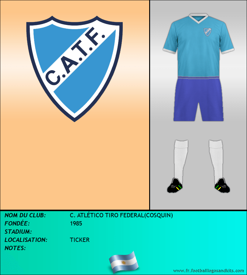 Logo de C. ATLÉTICO TIRO FEDERAL(COSQUIN)