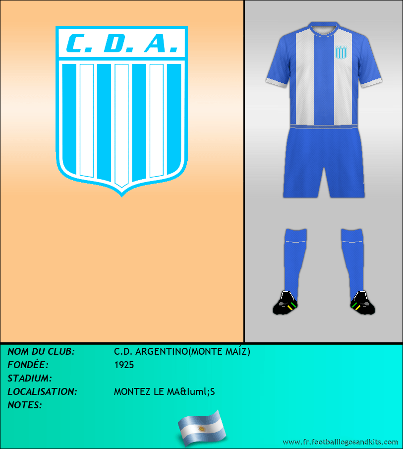 Logo de C.D. ARGENTINO(MONTE MAÍZ)