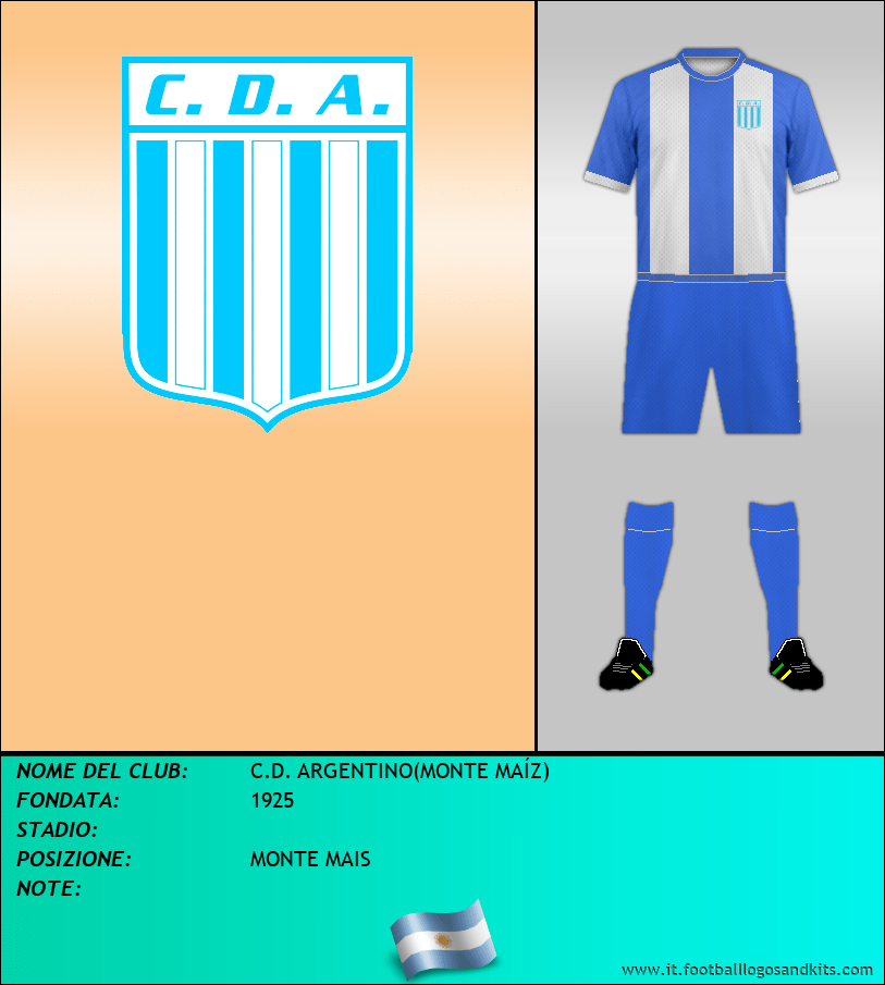 Logo di C.D. ARGENTINO(MONTE MAÍZ)