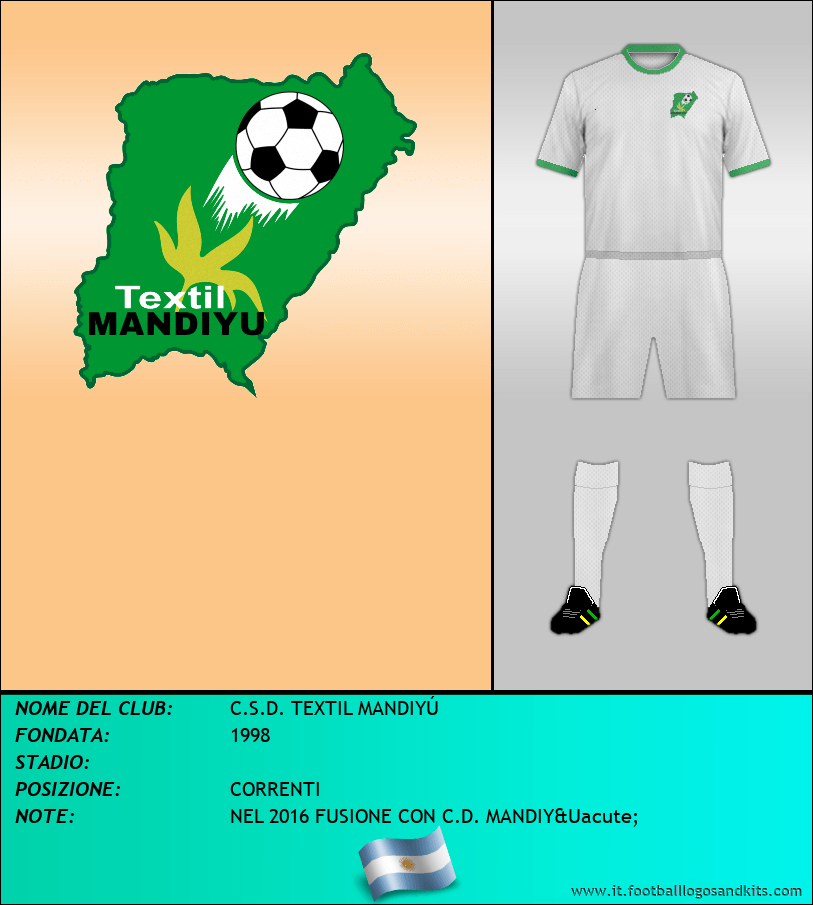 Logo di C.S.D. TEXTIL MANDIYÚ