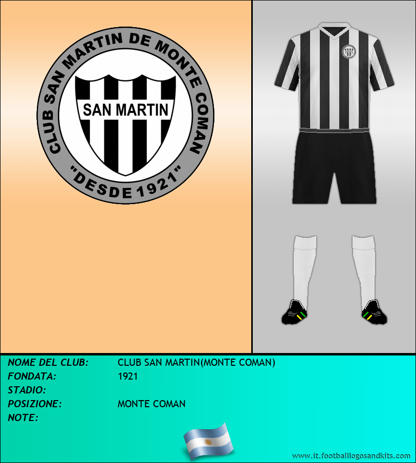 Logo di CLUB SAN MARTIN(MONTE COMAN)