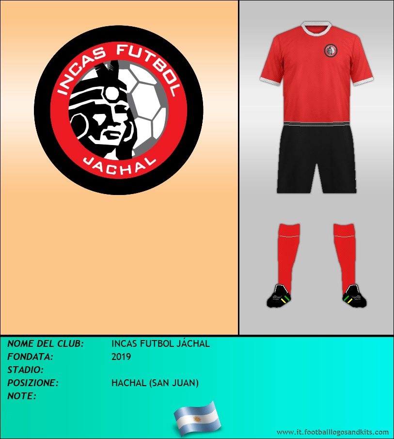Logo di INCAS FUTBOL JÁCHAL