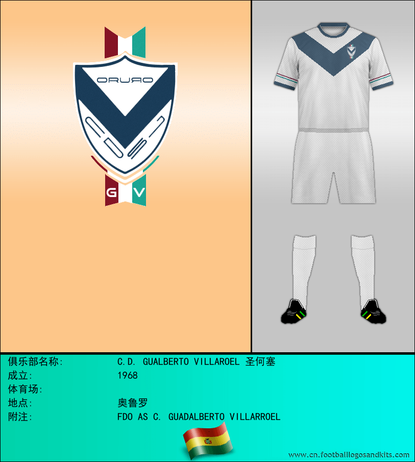 标志C.D. GUALBERTO VILLAROEL 圣何塞