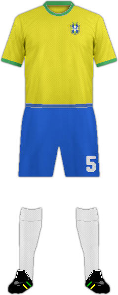 Maglie NAZIONALE DI CALCIO DELL''BRASILE