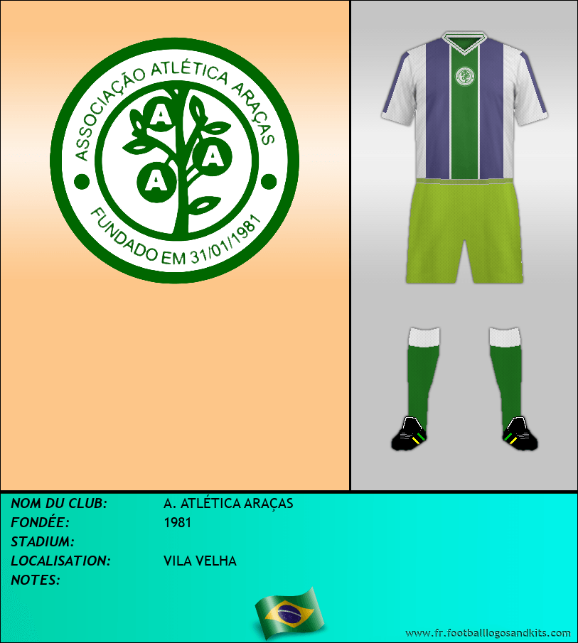 Logo de A. ATLÉTICA ARAÇAS