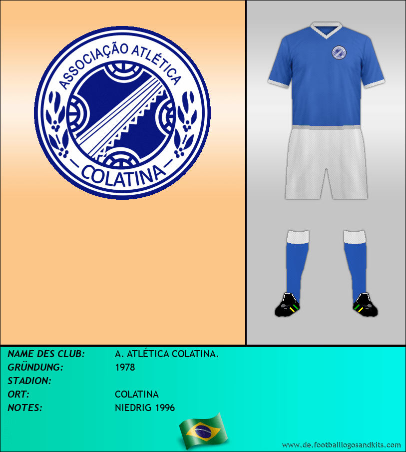 Logo A. ATLÉTICA COLATINA.