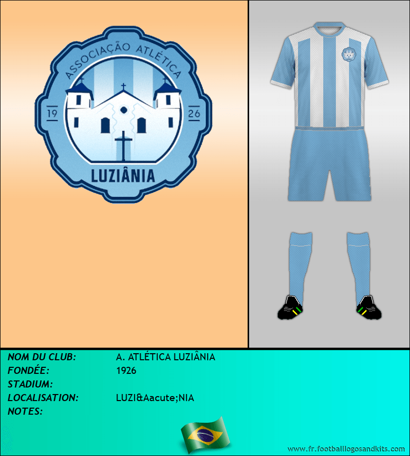 Logo de A. ATLÉTICA LUZIÂNIA