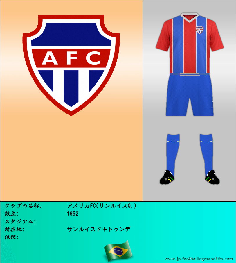 のロゴアメリカFC(サンルイスQ.)