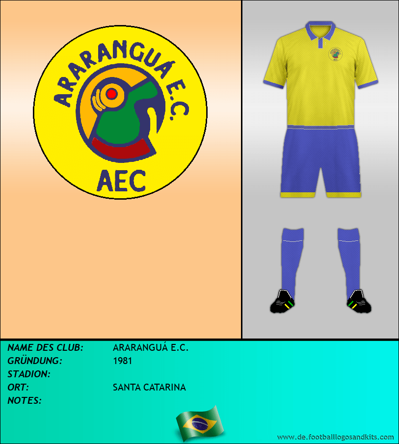 Logo ARARANGUÁ E.C.