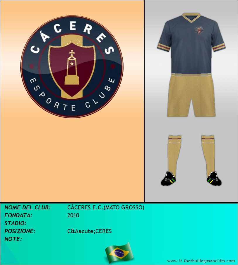 Logo di CÁCERES E.C.(MATO GROSSO)