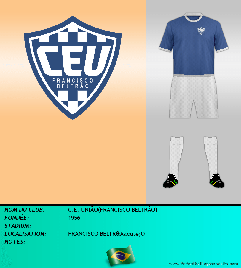 Logo de C.E. UNIÃO(FRANCISCO BELTRÃO)