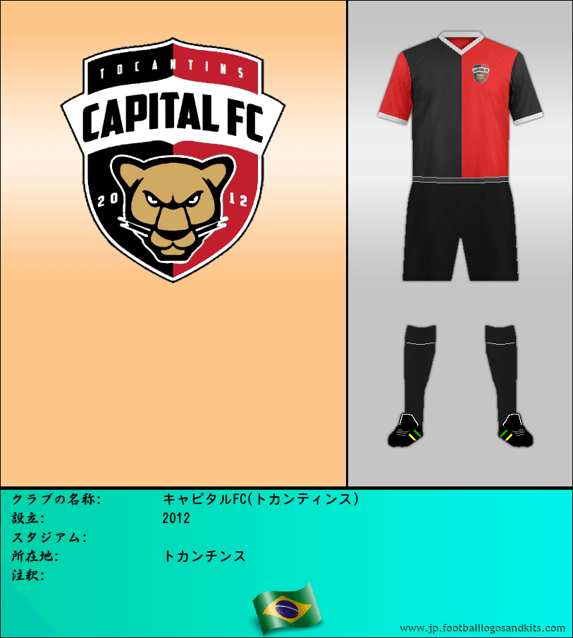 のロゴキャピタルFC(トカンティンス)