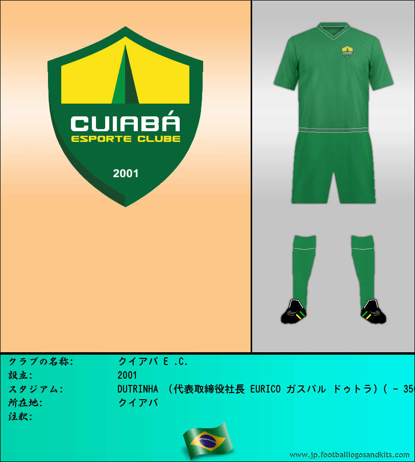 のロゴクイアバ E .C.