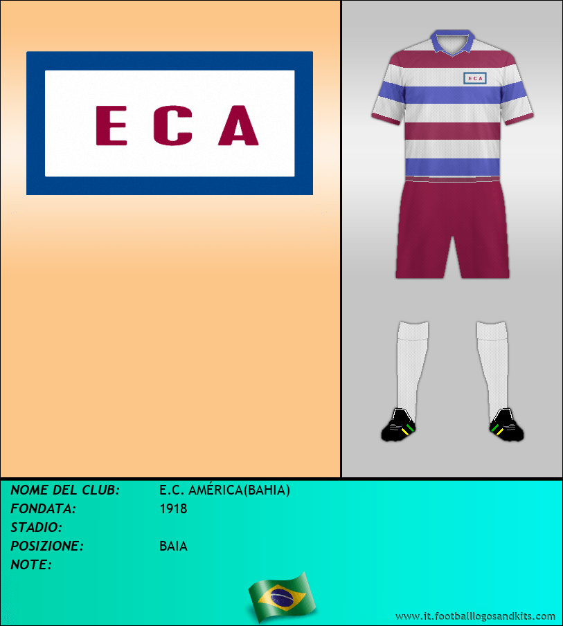 Logo di E.C. AMÉRICA(BAHIA)
