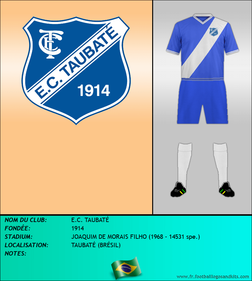 Logo de E.C. TAUBATÉ