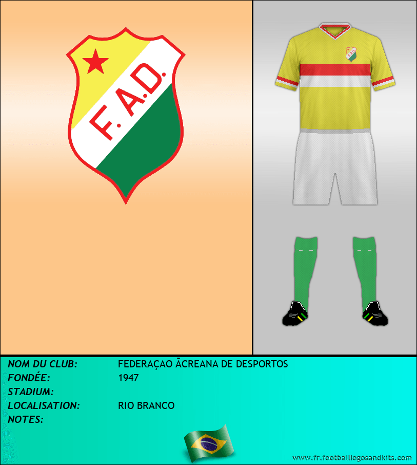 Logo de FEDERAÇAO ÃCREANA DE DESPORTOS 