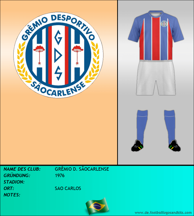 Logo GRÊMIO D. SÃOCARLENSE