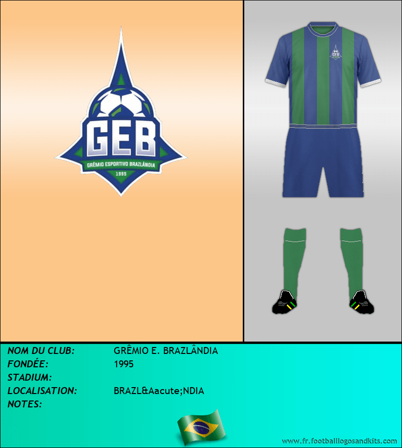 Logo de GRÊMIO E. BRAZLÂNDIA