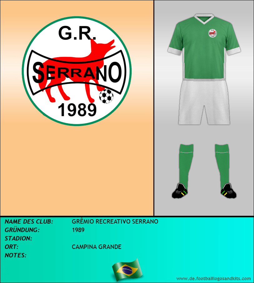 Logo GRÊMIO RECREATIVO SERRANO