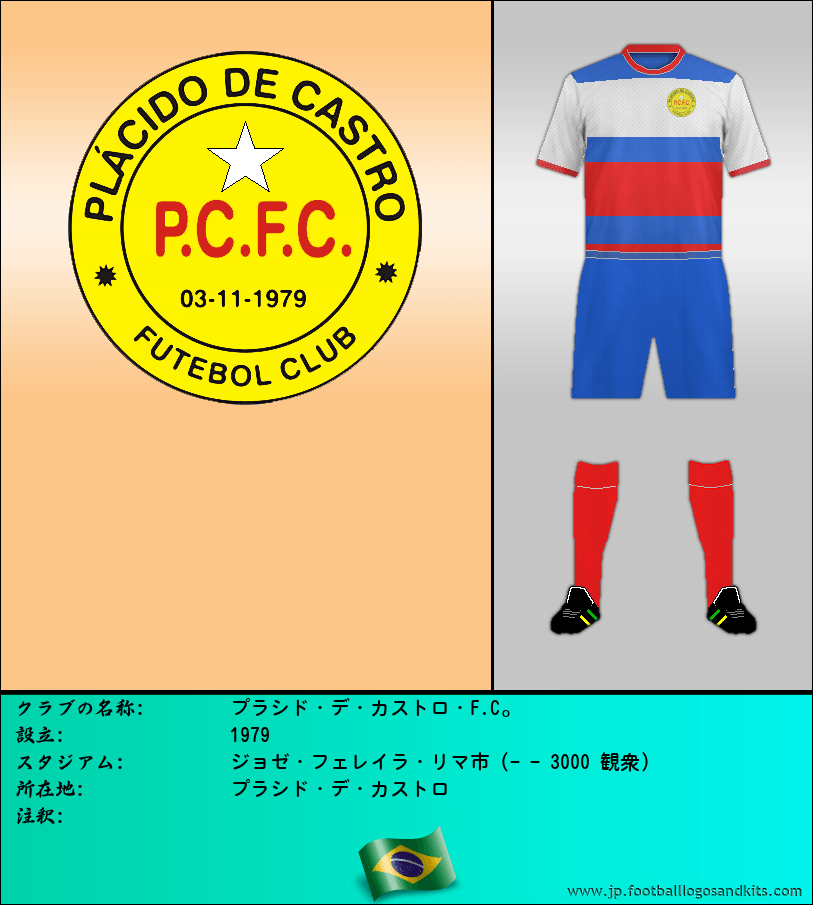 のロゴプラシド・デ・カストロ・F.C。