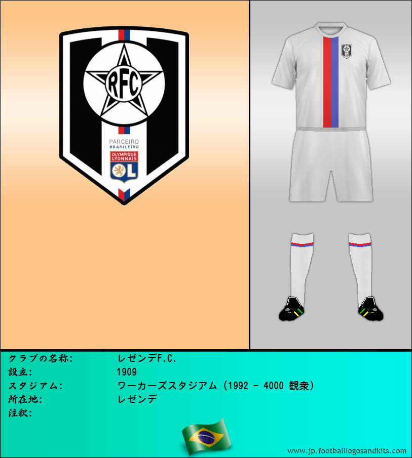 のロゴレゼンデF.C.