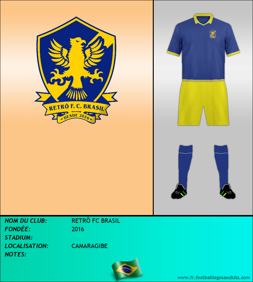 Logo de RETRÔ FC BRASIL