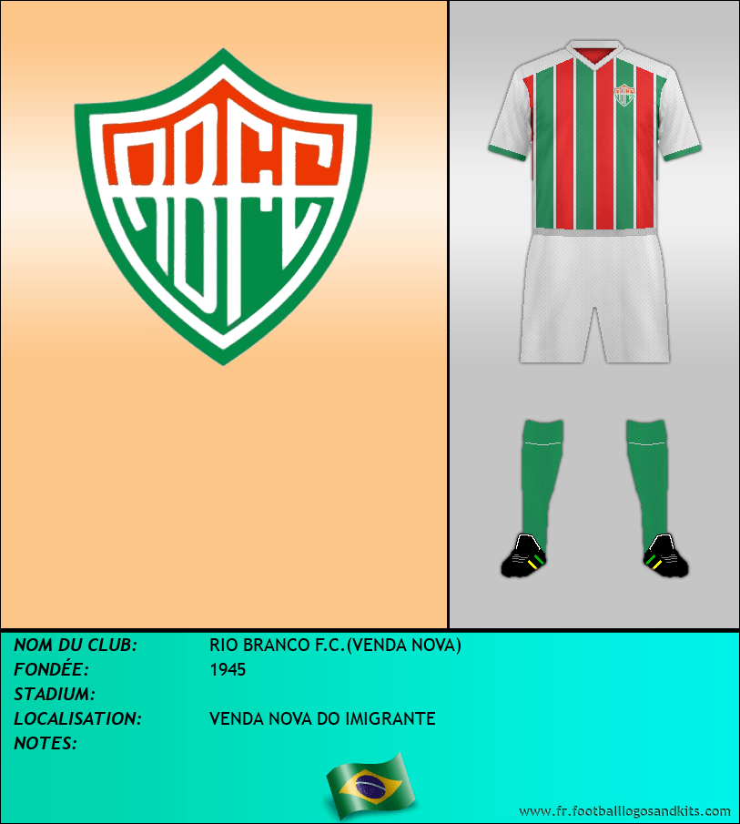 Logo de RIO BRANCO F.C.(VENDA NOVA)