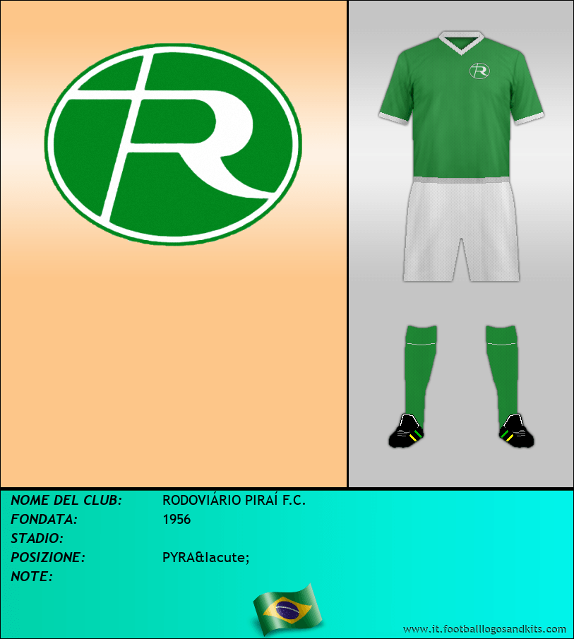 Logo di RODOVIÁRIO PIRAÍ F.C.