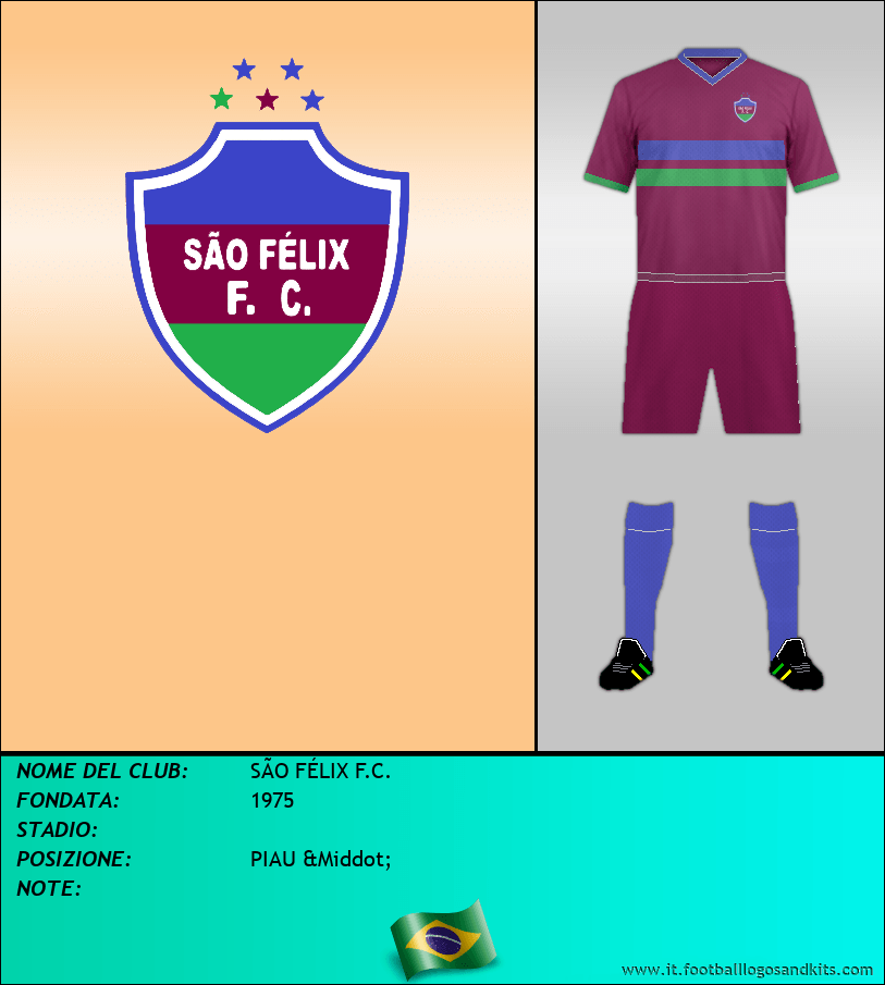 Logo di SÃO FÉLIX F.C.