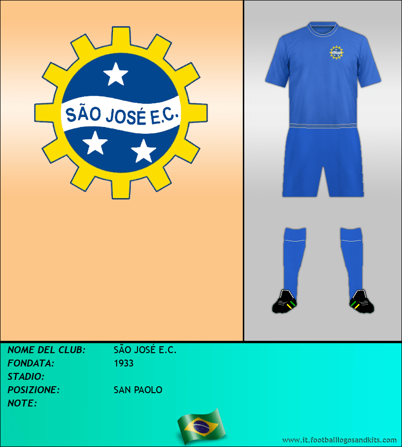 Logo di SÃO JOSÉ E.C.