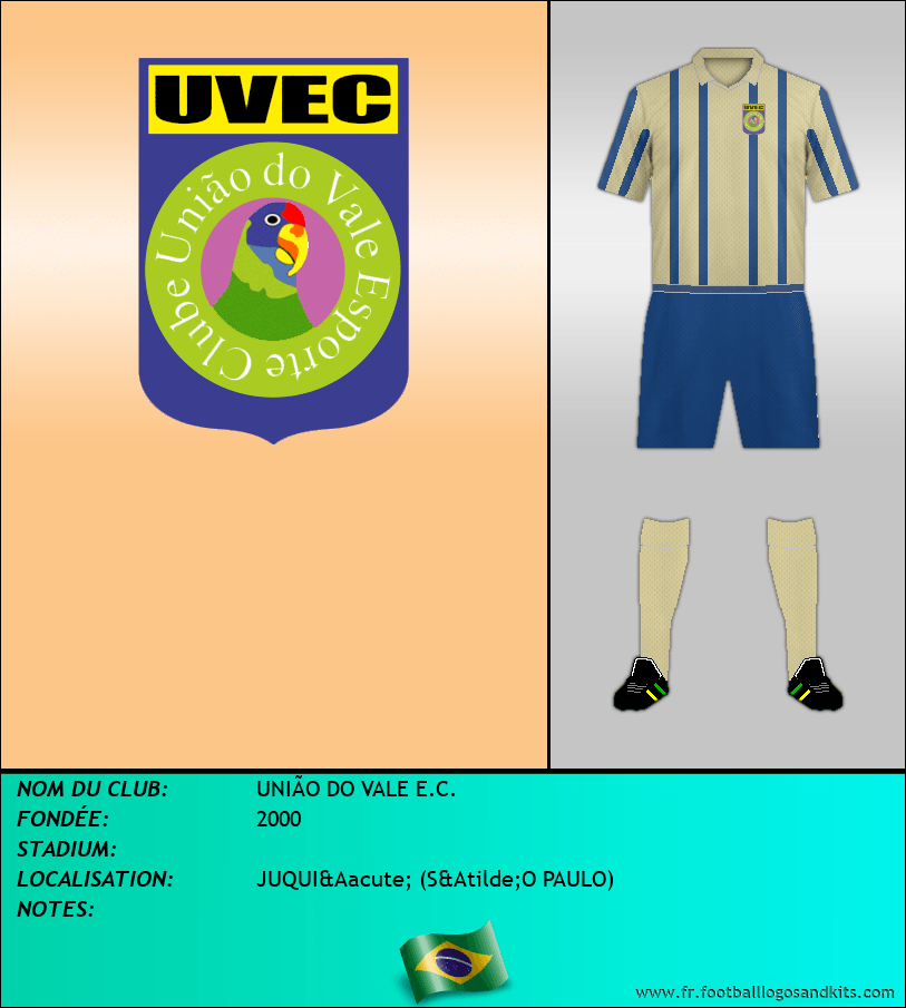 Logo de UNIÃO DO VALE E.C.