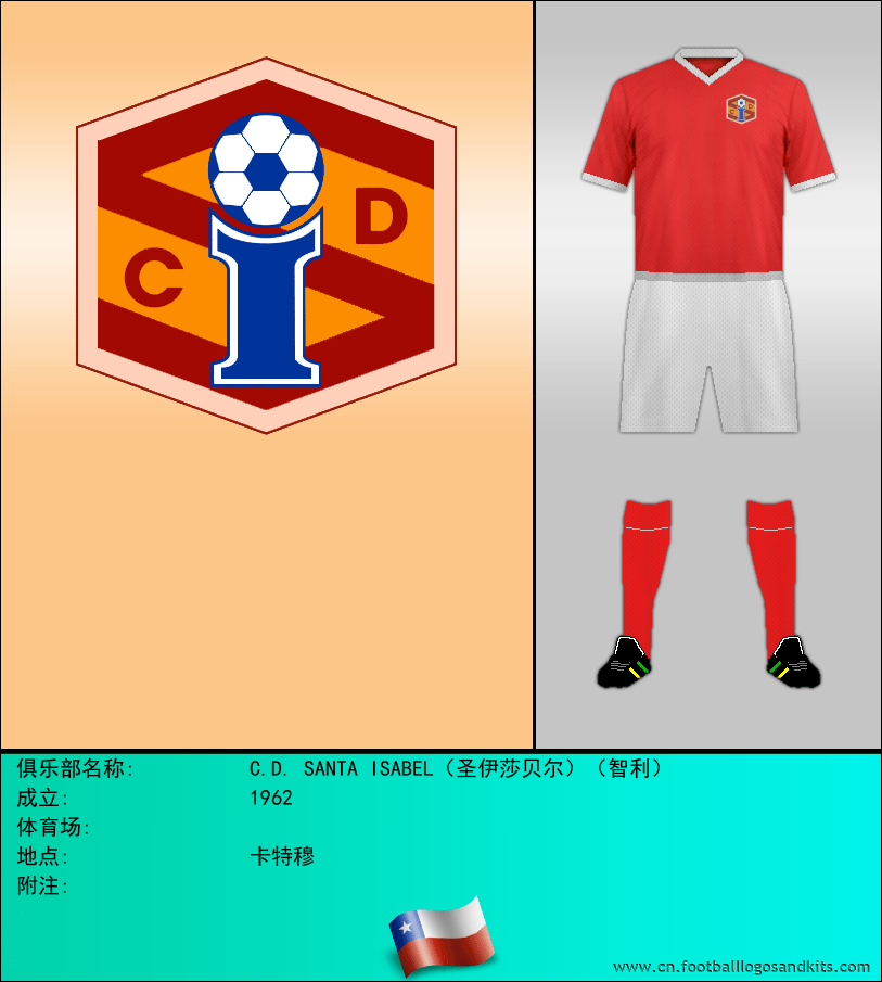 标志C.D. SANTA ISABEL（圣伊莎贝尔）（智利）