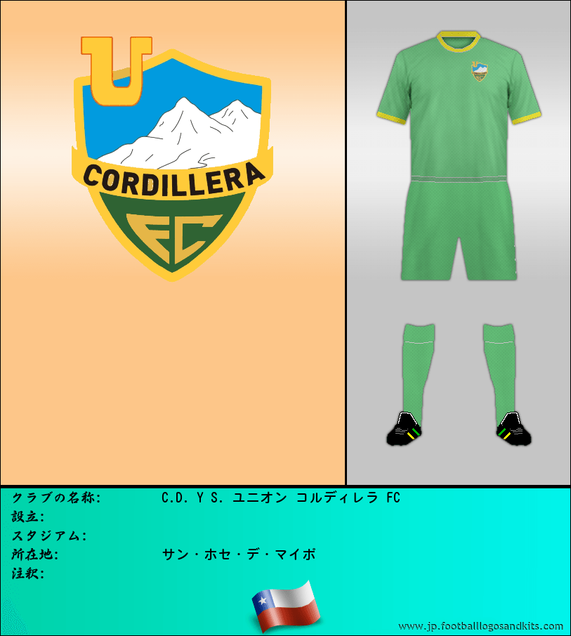 のロゴC.D. Y S. ユニオン コルディレラ FC