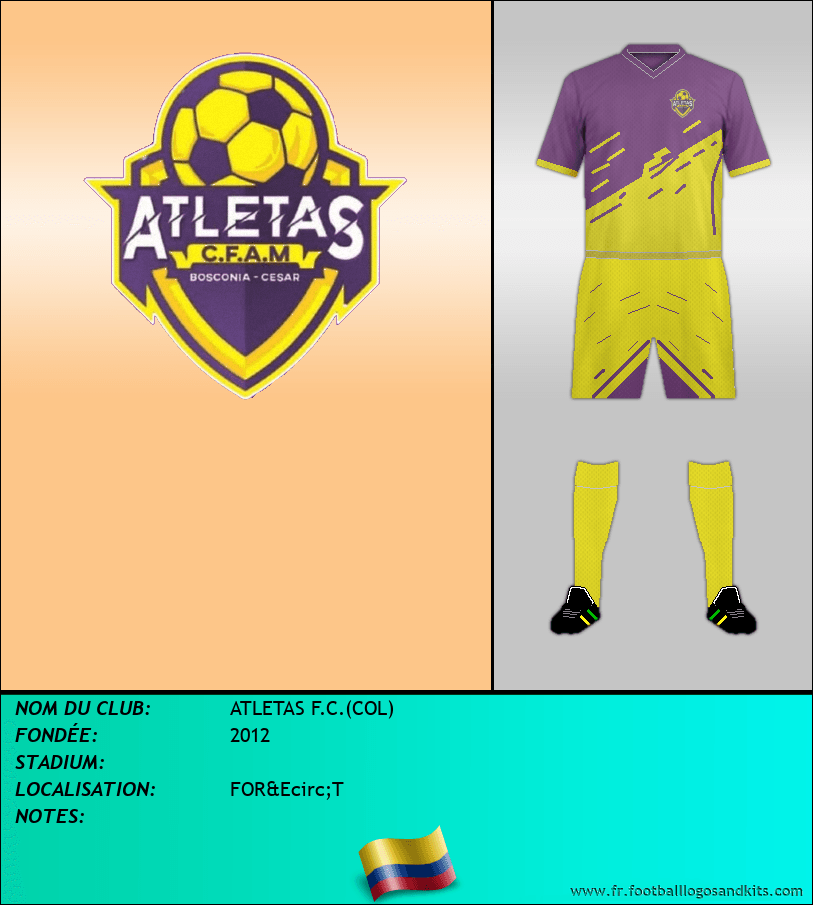 Logo de ATLETAS F.C.(COL)