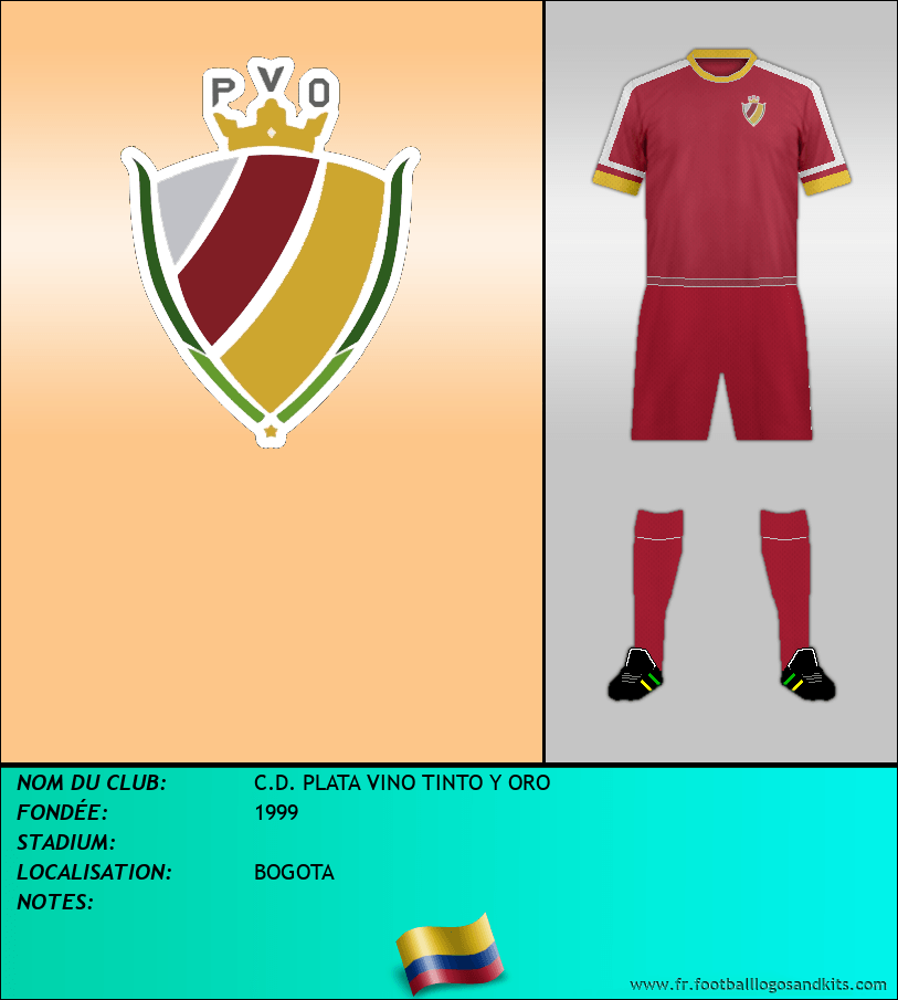 Logo de C.D. PLATA VINO TINTO Y ORO