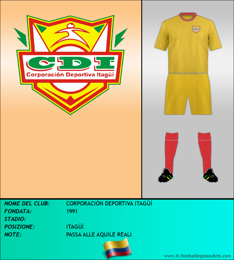 Logo di CORPORACIÓN DEPORTIVA ITAGÜÍ