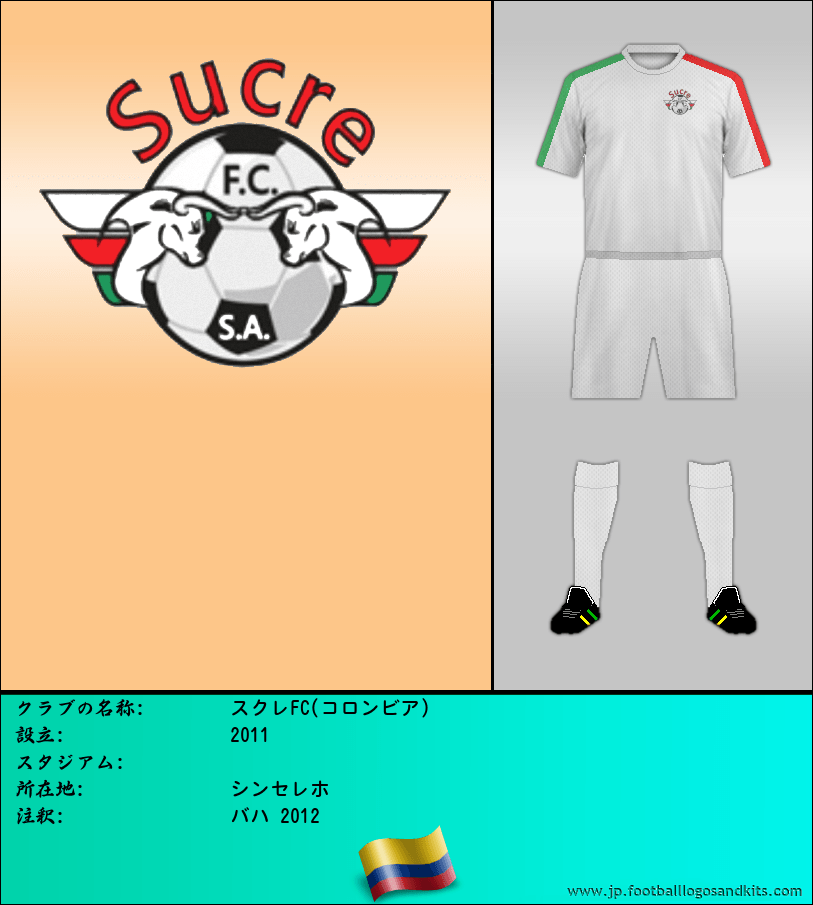 のロゴスクレFC(コロンビア)