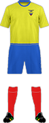 Trikot ECUADOR FUßBALLNATIONALMANNSCHAFT