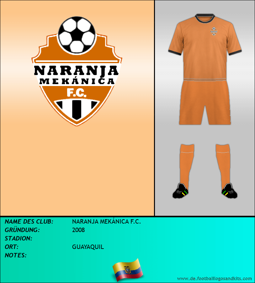 Logo NARANJA MEKÁNICA F.C.