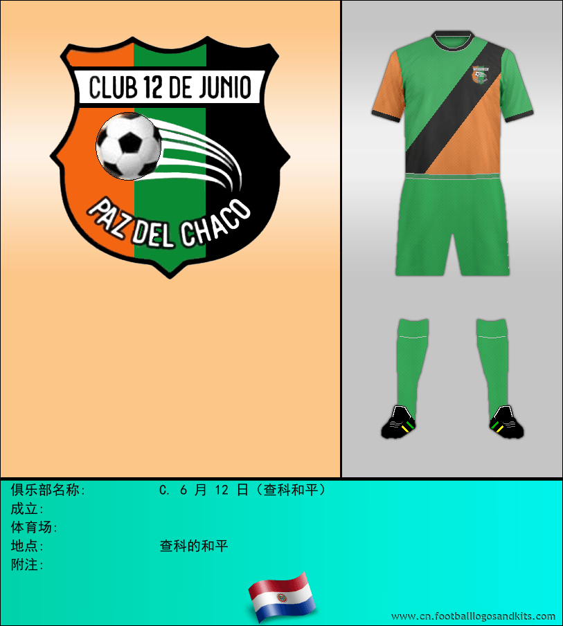 标志C. 6 月 12 日（查科和平）