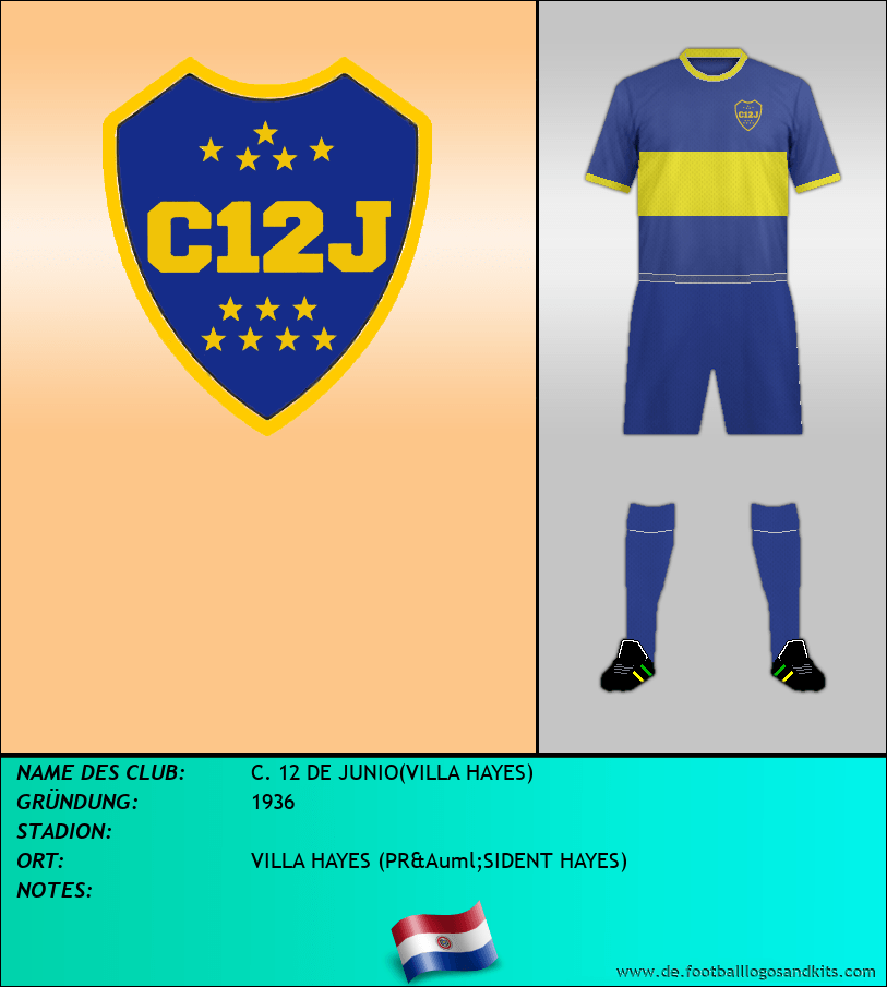 Logo C. 12 DE JUNIO(VILLA HAYES)