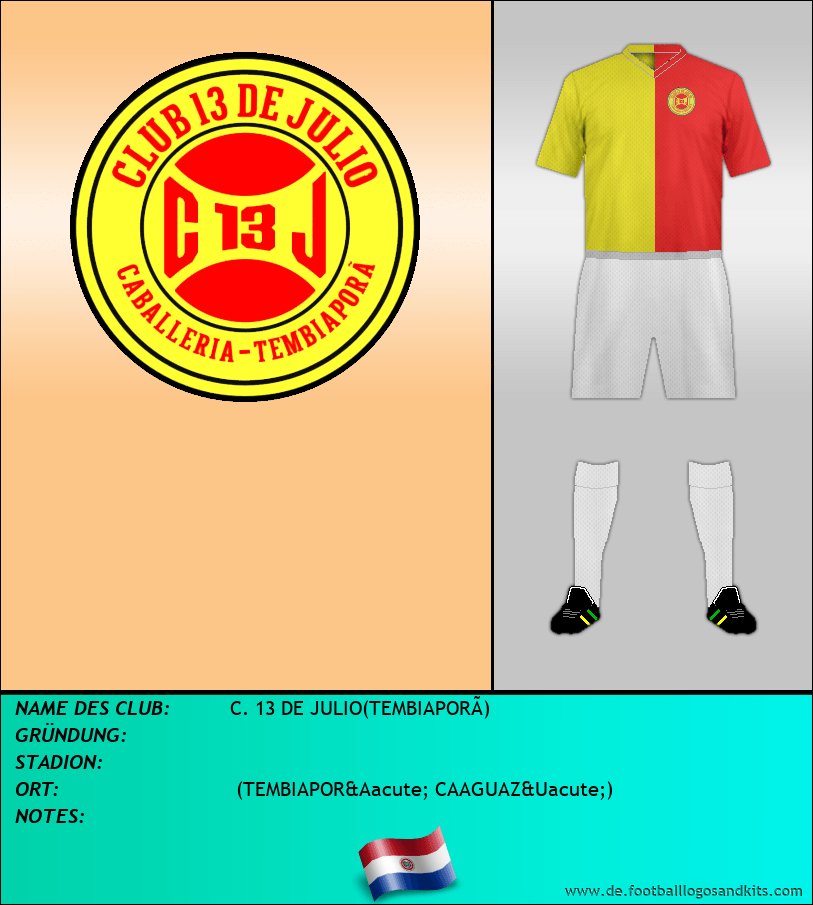 Logo C. 13 DE JULIO(TEMBIAPORÃ)